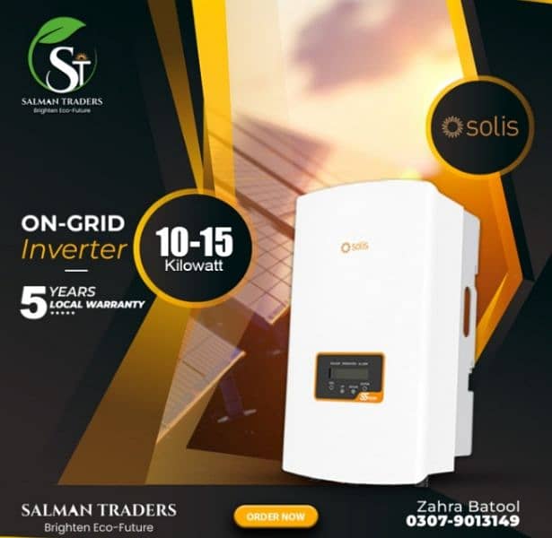 Solis Ongrid/hybrid inverters 2