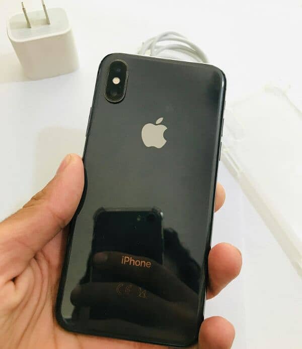 I phone X PTA approved 256 GB with Adobter & cable 100%original 2