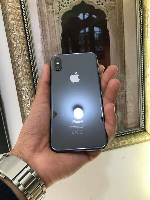 I phone X PTA approved 256 GB with Adobter & cable 100%original 5