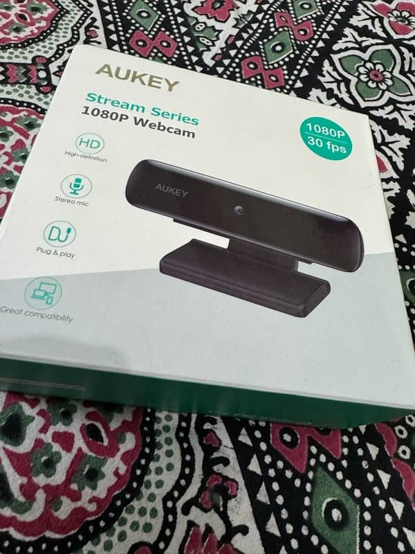 Aukey 1080P Webcam 0