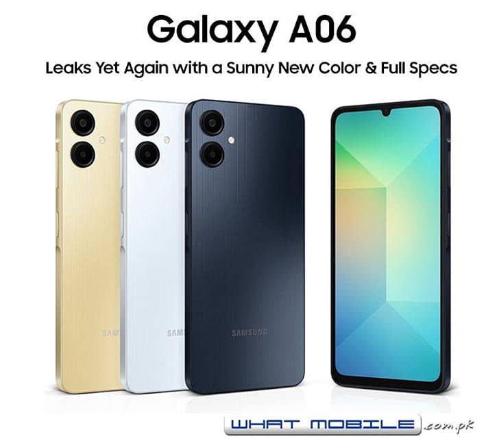 Samsung A06 4+64gb non active 1 Year Warranty Pta Approved 3