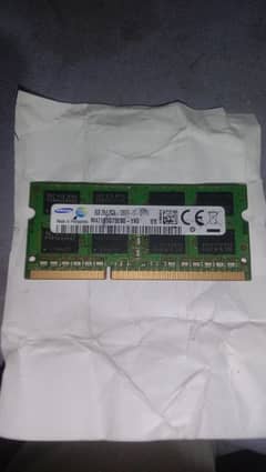 8GB PC3L DDR3 Laptop RAMS