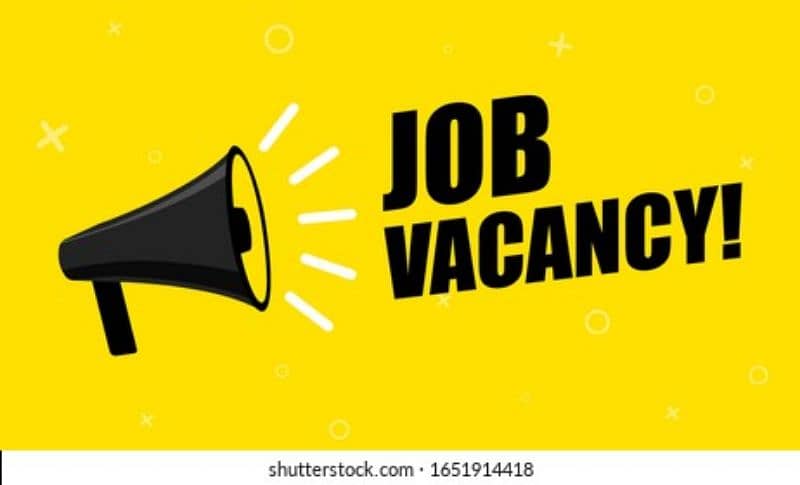 Urgent Required MALE OR FEMALE EMPLOYEE 1