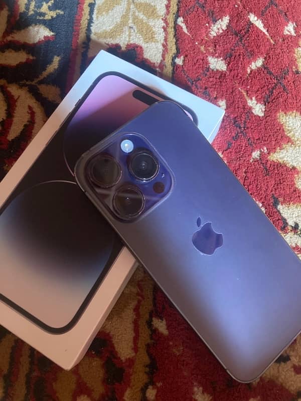 Iphone 14 Pro 128 gb Jv With box Charger 0