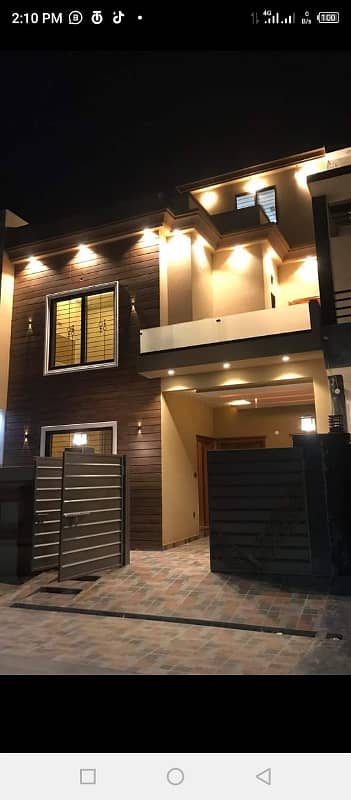 5 Marla Brand New Modern Style House Is For Sale In Khayaban E Amin Block L 0