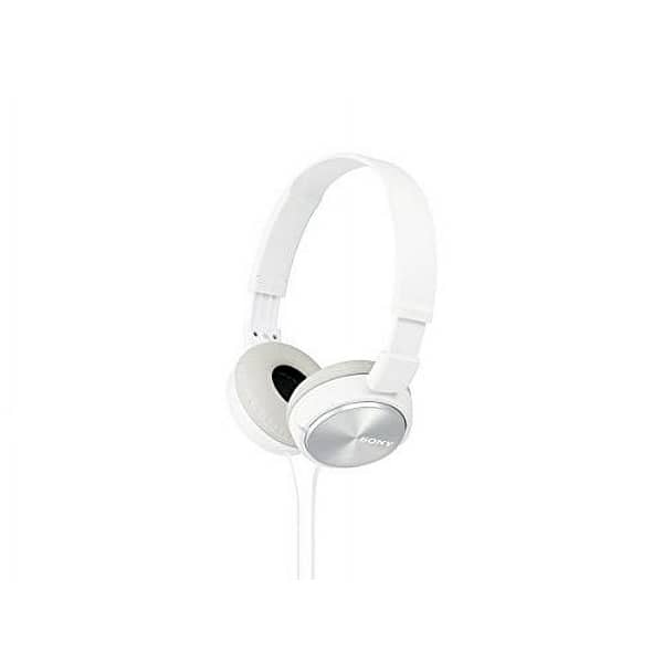 Sony MDR-ZX310-White Wired Headphones with Lightw8 Adjustable Headband 1