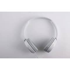 Sony MDR-ZX310-White Wired Headphones with Lightw8 Adjustable Headband