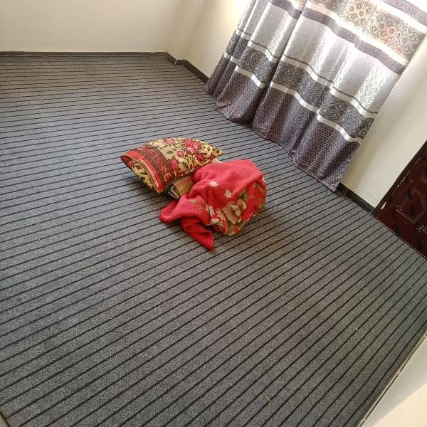 Carpet with Foam New Condition 12*11 4