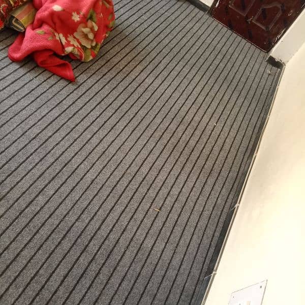 Carpet with Foam New Condition 12*11 5