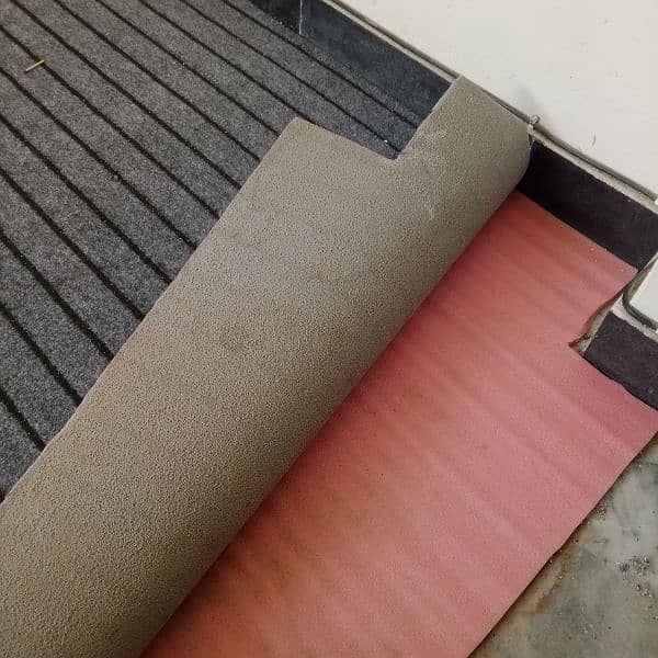 Carpet with Foam New Condition 12*11 6