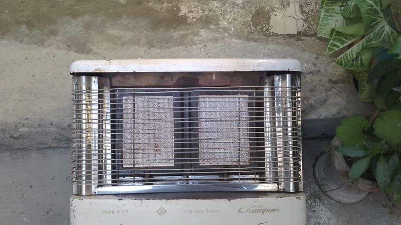 double burner gas heater 0