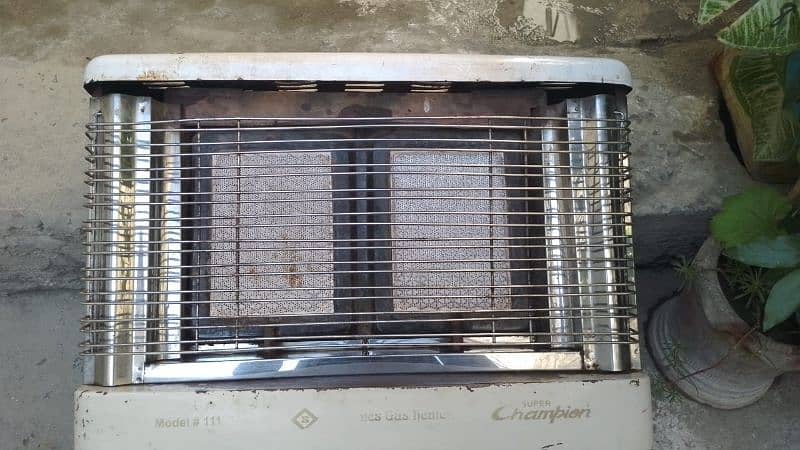 double burner gas heater 1