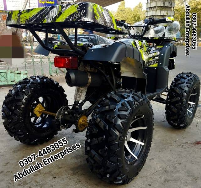 12 no 250cc auto engine ATV Quad Bike 4 Wheeler Dubai import for sale 3