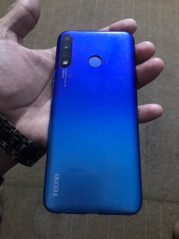 tecno spark 4 with box 5