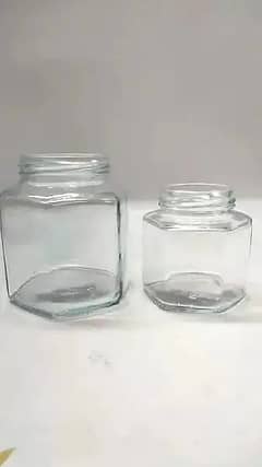 Glass Bottles, Glass Jars|Square glass jar|Hexagon jar|Round glass ja