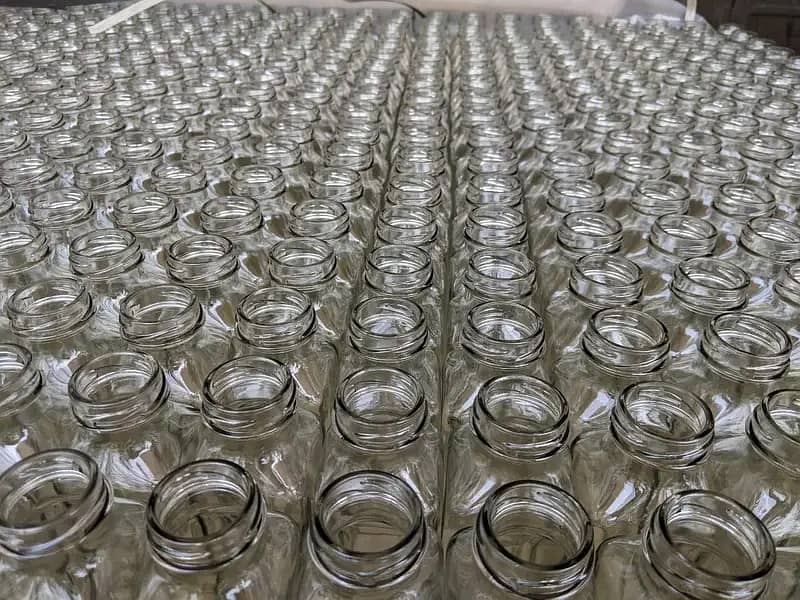 Glass Bottles, Glass Jars|Square glass jar|Hexagon jar|Round glass ja 17