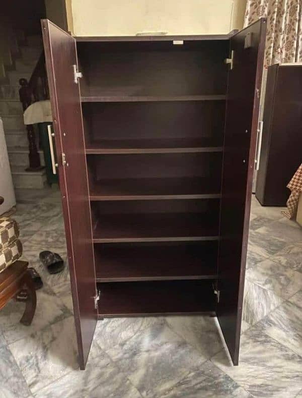 Shoes Cabinet & Book Cabinet & Wall Shelves & Wardrobe & Office Table 6