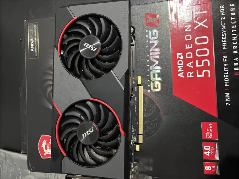 Rx5500xt 8gb ddr6 Special edition 0