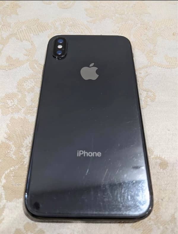 I phone X black pta approved 1