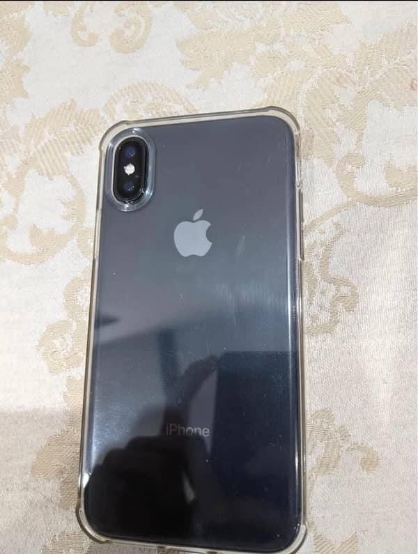 I phone X black pta approved 2