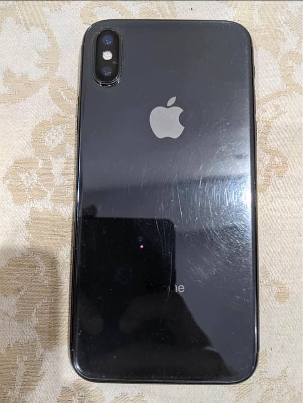 I phone X black pta approved 3