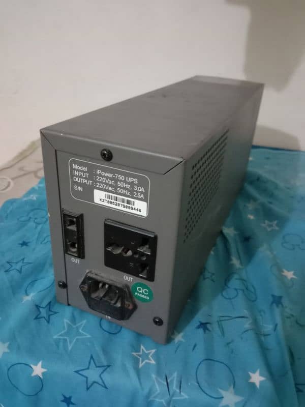 Ipower 750w Mini UPS Battery khatam hai 2