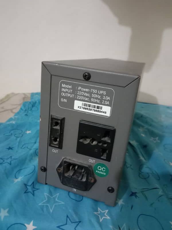 Ipower 750w Mini UPS Battery khatam hai 3