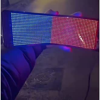 Smart Flexible LED Car Display with Bluetooth Control 5