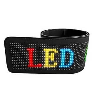 Smart Flexible LED Car Display with Bluetooth Control 6