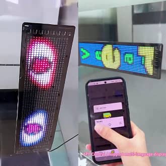 Smart Flexible LED Car Display with Bluetooth Control 7