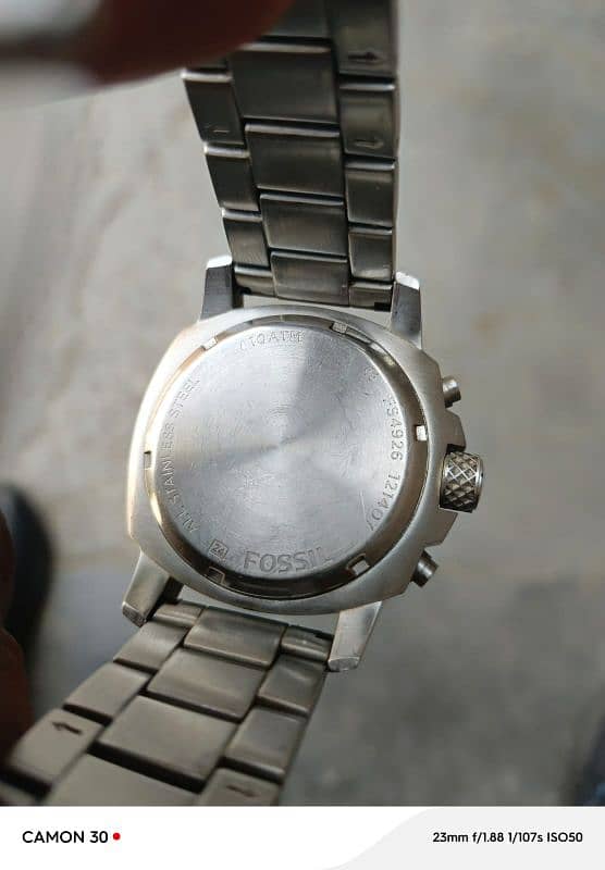 Fossil ( Modern Machine ) stainless steel original 03132526076 8