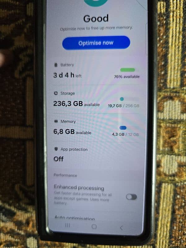Samsung Z Fold 3 12gb 256gb 4