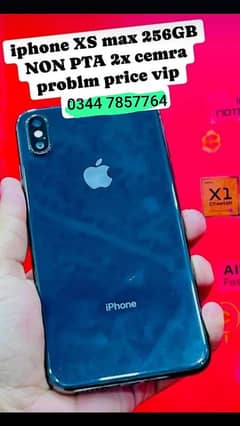 i phone xsmax 64gb non pta black color 2x camra bloor 1xcamra all ok