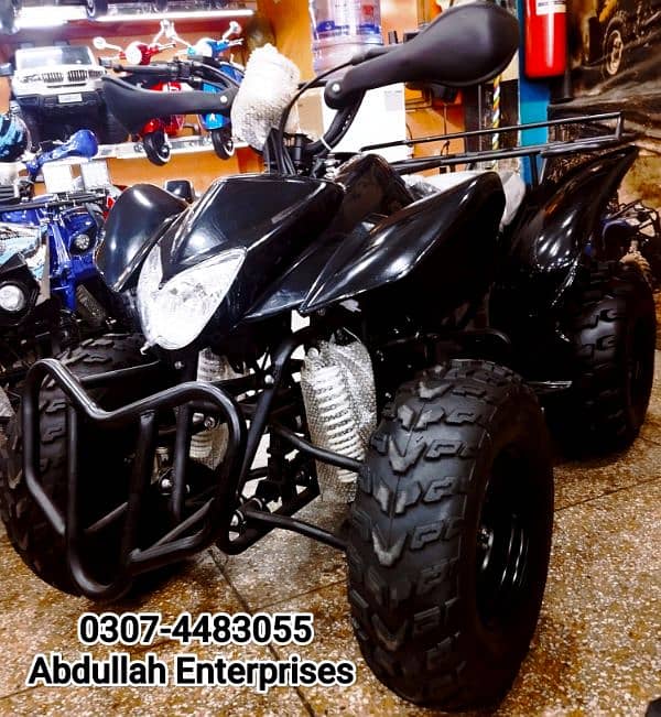 150cc manual without reverse gear Atv quad bike 4 sale deliver all Pak 3