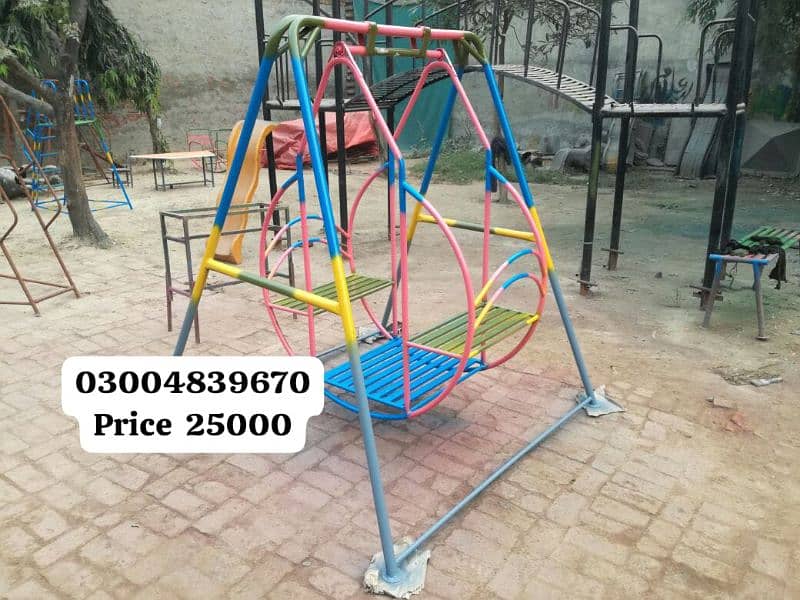 park swings / slides / swings / play ground/ play land/ kids rides/ 5