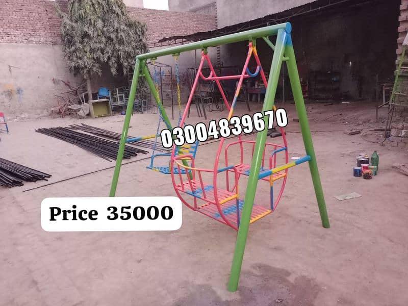 park swings / slides / swings / play ground/ play land/ kids rides/ 9