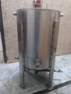 Double jacket Steel mixer