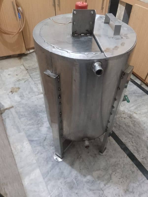 Double jacket Steel mixer 2