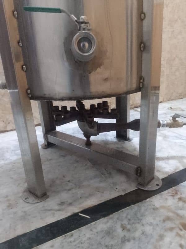 Double jacket Steel mixer 3