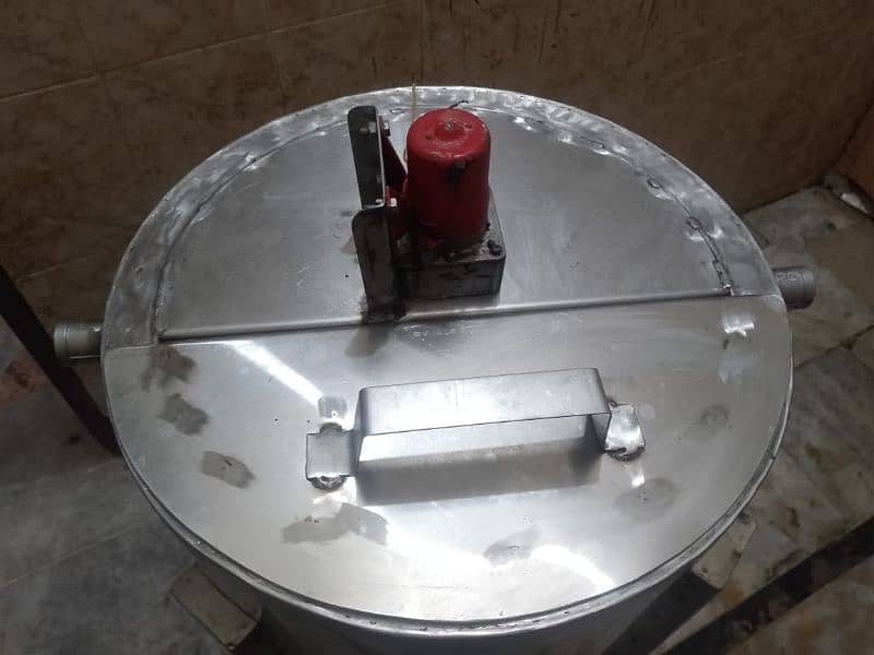 Double jacket Steel mixer 4