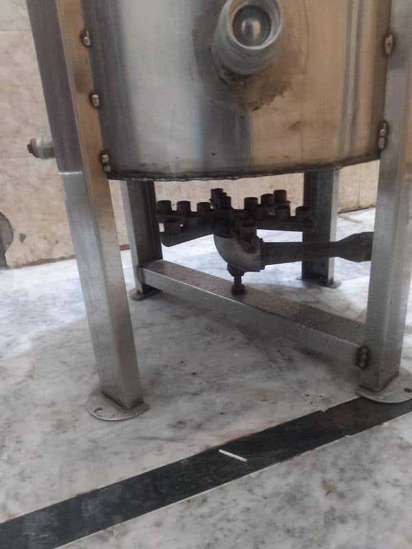 Double jacket Steel mixer 5