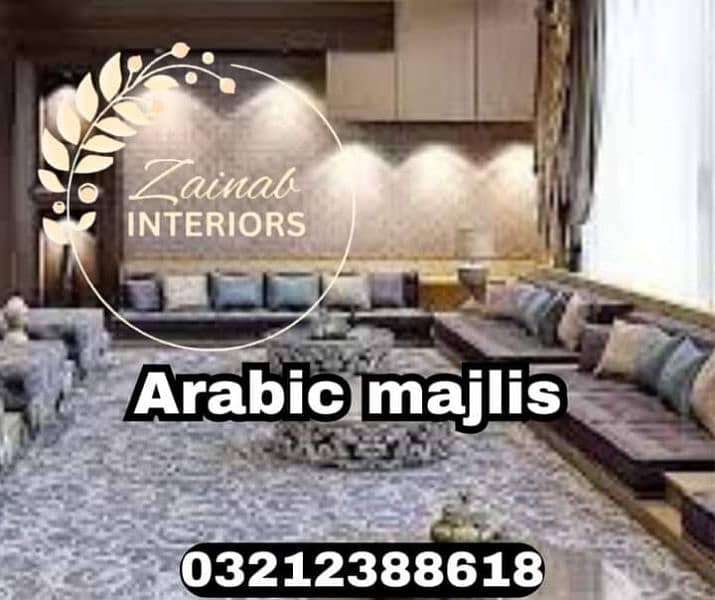 sofa set and Arabic majlis 9