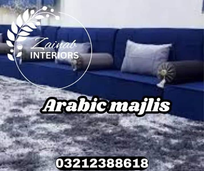 sofa set and Arabic majlis 12