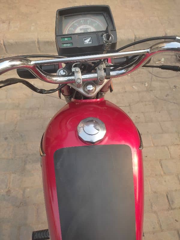 honda cd 70 2022 model in good condition 4