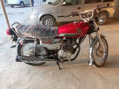 honda Cg 125 special edition model 2023 in mint condition