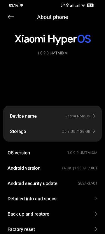 Redmi Note 12    8/128 10