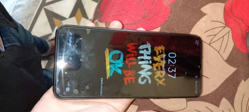 infinix hot 10 play condition 10 by 10 and with box and charger 1