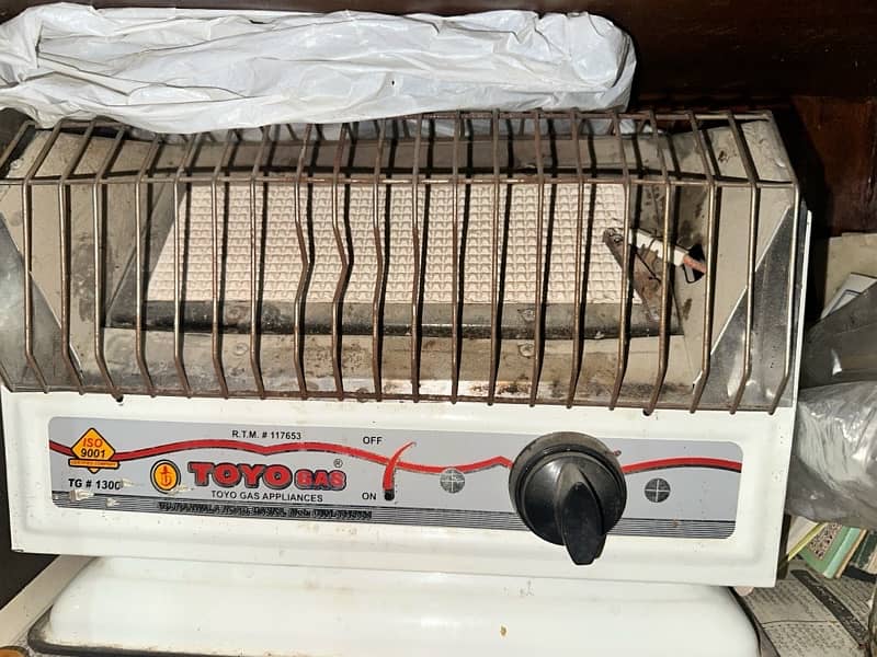 toyo gas heater 0