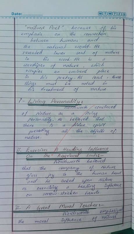 English and Urdu handwritten notes at low cost 2