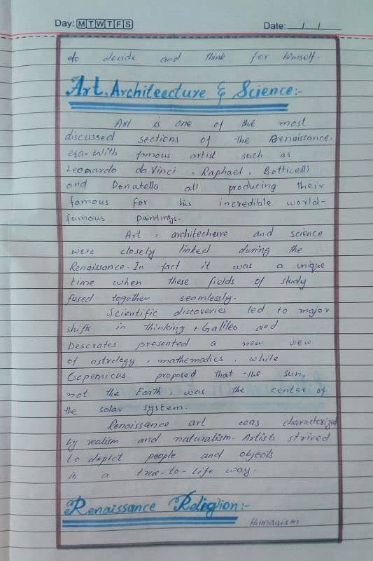 English and Urdu handwritten notes at low cost 6